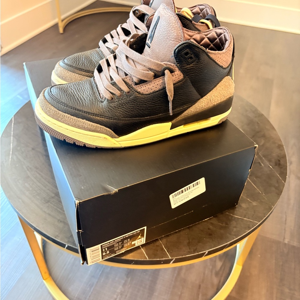 Stylish Black and Brown Sneakers